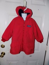 Lands End Red Coat Thinsulate Size S Girl&#39;s EUC - £17.67 GBP