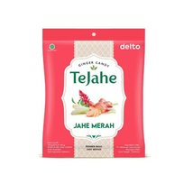 Tejahe Ginger Herbal Candy - Jahe Merah, 100 Gram (Pack of 2) - £20.81 GBP