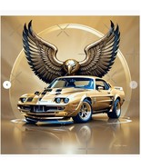 1982 Pontiac Trans Am Poster - 33.1&quot; x 33.1&quot; - Semi Gloss - $744.42 MXN