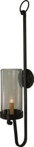 Sonora Sconce Wall Hand-Blown Seeded Glass Shade, Dark Bronze 1-Light Candle - $759.00