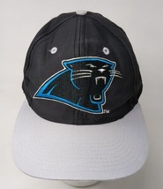 Vintage Carolina Panthers C Competitor NFL Snapback Hat Cap Tags 90s Big Logo - £15.50 GBP