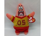 TY Beanie Baby Football Star Patrick Beanbag Plush With Tags - $16.35