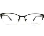 Bloom Optics Petite Eyeglasses Frames CARLA BLK Black Brown Tortoise 50-... - $46.53