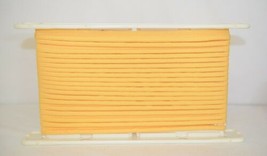Conso 026836D54 Marigold Yellow Polyester Indoor Outdoor Lip Cord Trim 12 yards - £47.95 GBP