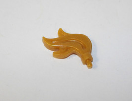 Minifigure Gold Medium Fire Flame Building Piece Brick Toys - $1.50 CAD