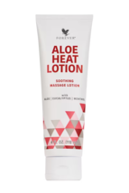 Forever Living Aloe HEAT LOTION Soothing Massage 4 fl.oz. 118 ml - £27.29 GBP