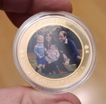 1 Oz Silver Coin 2016 Canada $20 A Royal Tour William Kate George Charlotte - £93.98 GBP