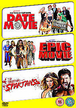 Meet The Spartans/Epic Movie/Date Movie DVD (2009) Sean Maguire, Friedberg Pre-O - £14.94 GBP