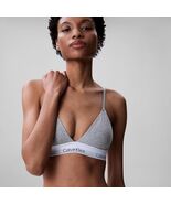Calvin Klein Womens Modern Cotton Lightly Lined Triangle Wireless Bralet... - $35.20