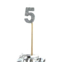 Alpen Glitter Long Stick Candle (Silver) - 5 - $29.44
