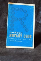 1969 Jackson Tennessee Rotary Club Photo Membership Roster Directory - £3.87 GBP