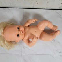 Mattel Talking Baby Tender Love 1972 Drink &amp; Wet Doll NUDE - £14.45 GBP