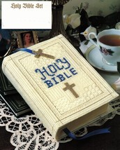 Plastic Canvas Inspirational Bible Rejoice Bless This House Wall Hanging Pattern - £7.23 GBP