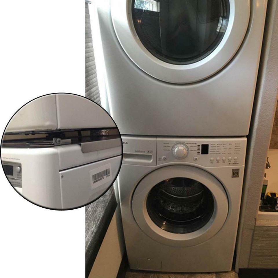 Front Load Washer Dryer Laundry Stacking Kit 27" KSTK1 WSTK1 for LG DLEX4270V Item image 7