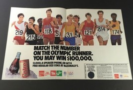 VTG Retro 1989 Coca-Cola, Diet Coke Sprite, FREE Coke McDonald's Print Ad Coupon - $18.95