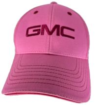 GMC Pink Baseball Hat Cap Adjustable Embroidered Norscot Group - £23.88 GBP