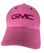GMC Pink Baseball Hat Cap Adjustable Embroidered Norscot Group - £23.59 GBP