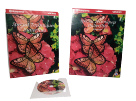 Husqvarna Viking Butterflies Embroidery Designs Multi-format CD # 203 - $34.92