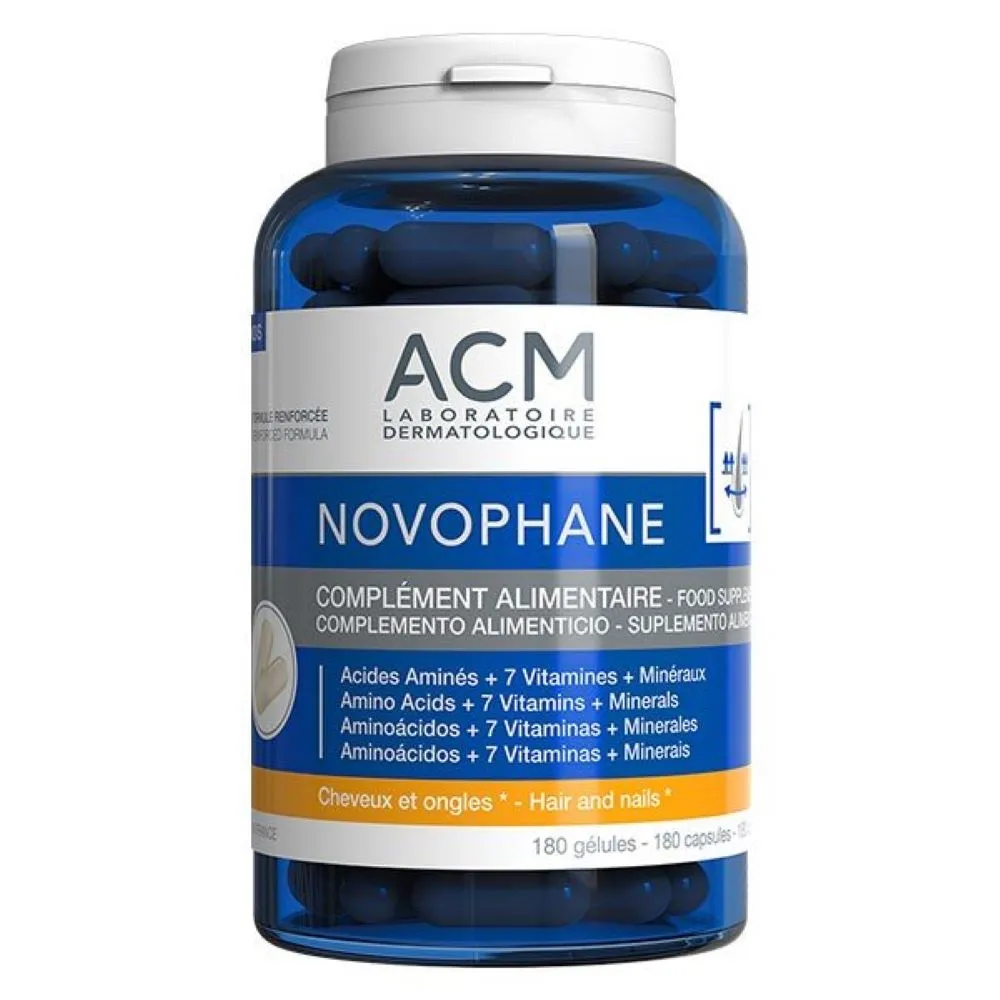 Laboratoire ACM Novophane 180 Vegetable Capsules Hair and Nails EXP:2027 - $103.98 CAD