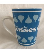 Galerie Blue Hershey Mini Kisses 14 Oz MUG Cup w/ Light Blue Hershey Kis... - £9.64 GBP