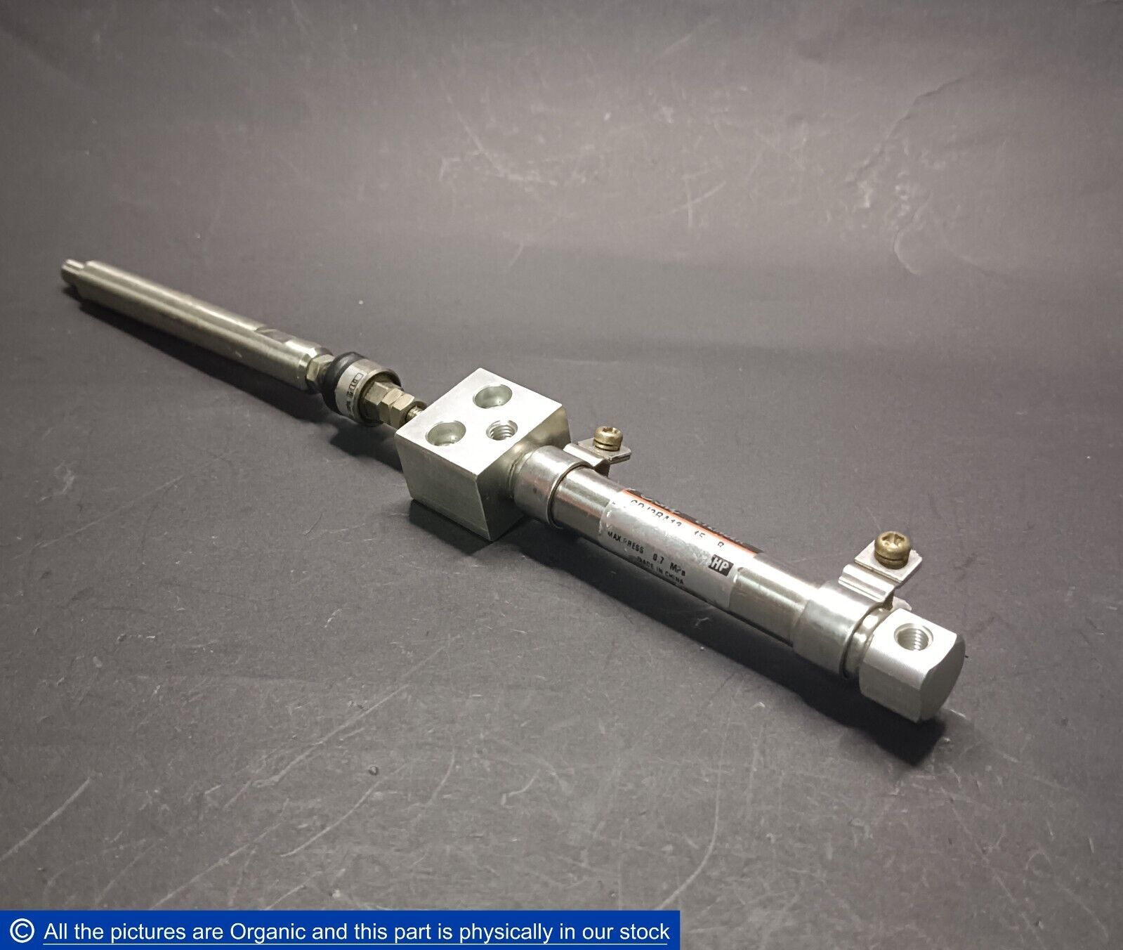 SMC CDJ2RA10-45-B Round Body Cylinder 0.7 MPa 10mm bore 45mm St W/ JA10-... - $47.00