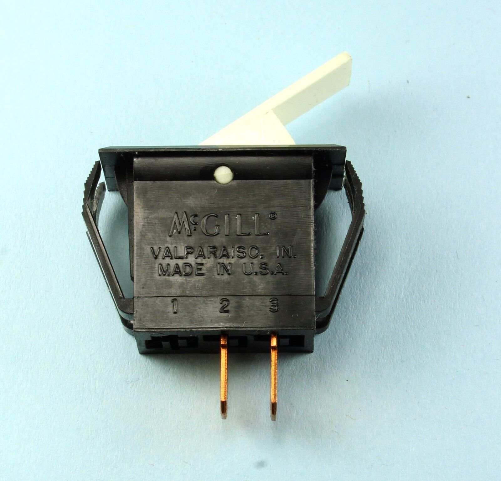McGill Appliance  Rocker Switch,  SPST (NO), On/Off, White Paddle, 16A a... - $11.75