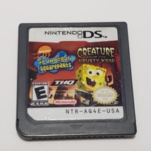 SpongeBob SquarePants Creature from the Krusty Krab Nintendo DS Tested Cart Only - £6.32 GBP