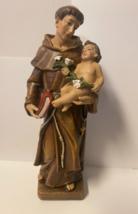 Saint Anthony of Padua  8&quot; H Statue, New - £42.72 GBP