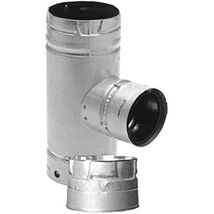 PELLET VENT TEE4"" CO 2PC - $205.27