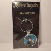 Jujutsu Kaisen Megumi Fushiguro Keychain Metal Enamel Official Collectible - £9.60 GBP