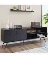 Panana Modern Tv Stand, Entertainment Center With Storage Cabinet And Op... - £124.32 GBP
