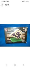 Brxlz NFL Team Logo Los Angeles L.A. Rams football 3-D construction toy ... - £11.02 GBP