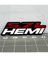 2x Custom 5.7L hemi Emblems 5.7L Hemi Side Fender Badge 3D for 5.7L Emblem - $28.89