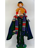 Dept 56 Bob Cratchit Tiny Tim CHRISTMAS CAROL Collector&#39;s Series Porcela... - £30.38 GBP