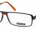 OTTO KERN by Licefa 3710 1 BLACK /TAWNY BROWN EYEGLASSES GLASSES 57-14-1... - $58.73