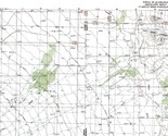 Portal NE, Arizona-New Mexico 1987 Vintage USGS Map 7.5 Quadrangle Topog... - £15.65 GBP