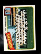 1980 Topps #302 Tommy Lasorda Nmmt Dodgers Mg Hof *X81077 - £2.89 GBP
