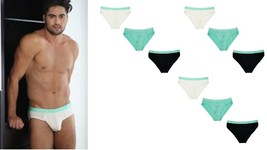 Men&#39;s Low-Rise Micro-modal Underwear Brief Bikini 3PK by English Drape, Assorted - £12.80 GBP