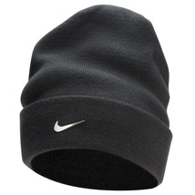 Nike Adult Unisex Sportswear Metal Swoosh Beanie, FB6527 071 Anthracite - £23.55 GBP