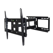 MegaMounts Full Motion Wall Mount with Bubble Level for 26 - 55 Inch LCD, LED, - £64.92 GBP