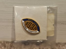 Penn State Football Pin 1986 National Champions, Sealed 3/8&#39;&#39; - £11.13 GBP
