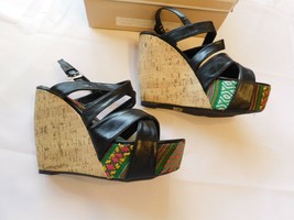 Fahrenheit Women&#39;s Ladies Shoes High Heels Style Mila-07 Black PU Size 6... - £24.87 GBP