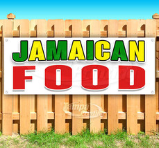 Jamaican Food Advertising Vinyl Banner Flag Sign Many Sizes Carnival Food - £15.29 GBP+