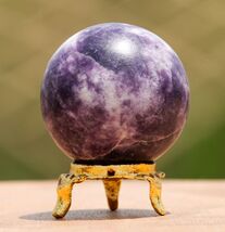 180g Purple Lepidolite Crystal Healing Chakra Energy Stone Metaphysical ... - $51.50