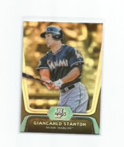 Giancarlo Stanton (Miami Marlins) 2012 Bowman Platinum Card #32 - £3.90 GBP