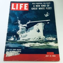 VTG Life Magazine July 27 1959 - A New Kind of Great White Fleet Mercy Mission - £10.59 GBP