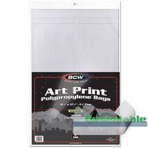 1 pack of 100 BCW 11" x 17" Resealable Art Print Bags - $25.42