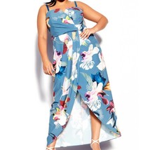 NWT City Chic exotics tropics maxi Dress Size 14 - £55.27 GBP