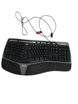 Microsoft Ergonomic Keyboard 4000 v1.0 Natural KU-0462 USB Wired Ergo Vi... - £33.01 GBP