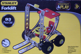 !New! Stanley Build A Forklift 93 Piece Set Construct And Play Model Kit (FR-SH) - £7.97 GBP